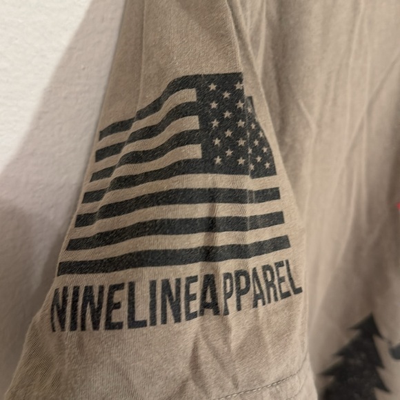 PATRIOTIC Tees Bundle Of 2 Under Armour & Ninelineapparel Size XL - Picture 3 of 6